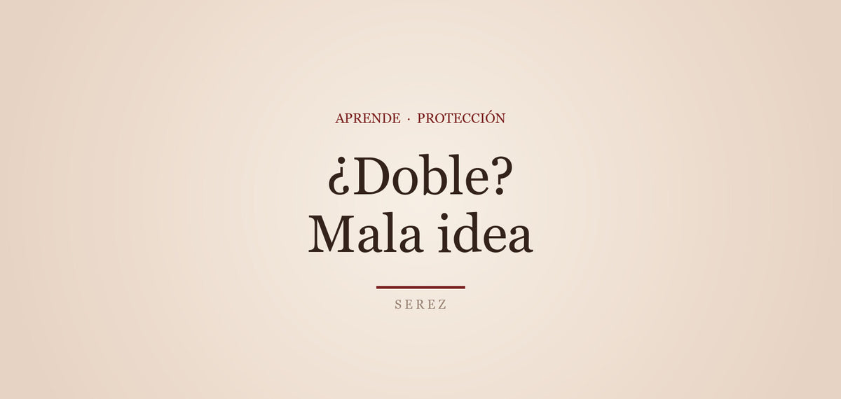 Doble condón: por qué es peor que uno — SEREZ Aprende