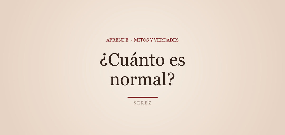 ¿Cuántas veces es “normal”? La trampa de la cifra — SEREZ Aprende