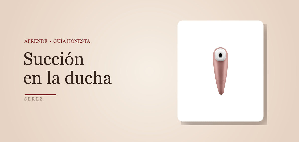 ¿Succionador en la ducha? Lo que debes saber — SEREZ Aprende