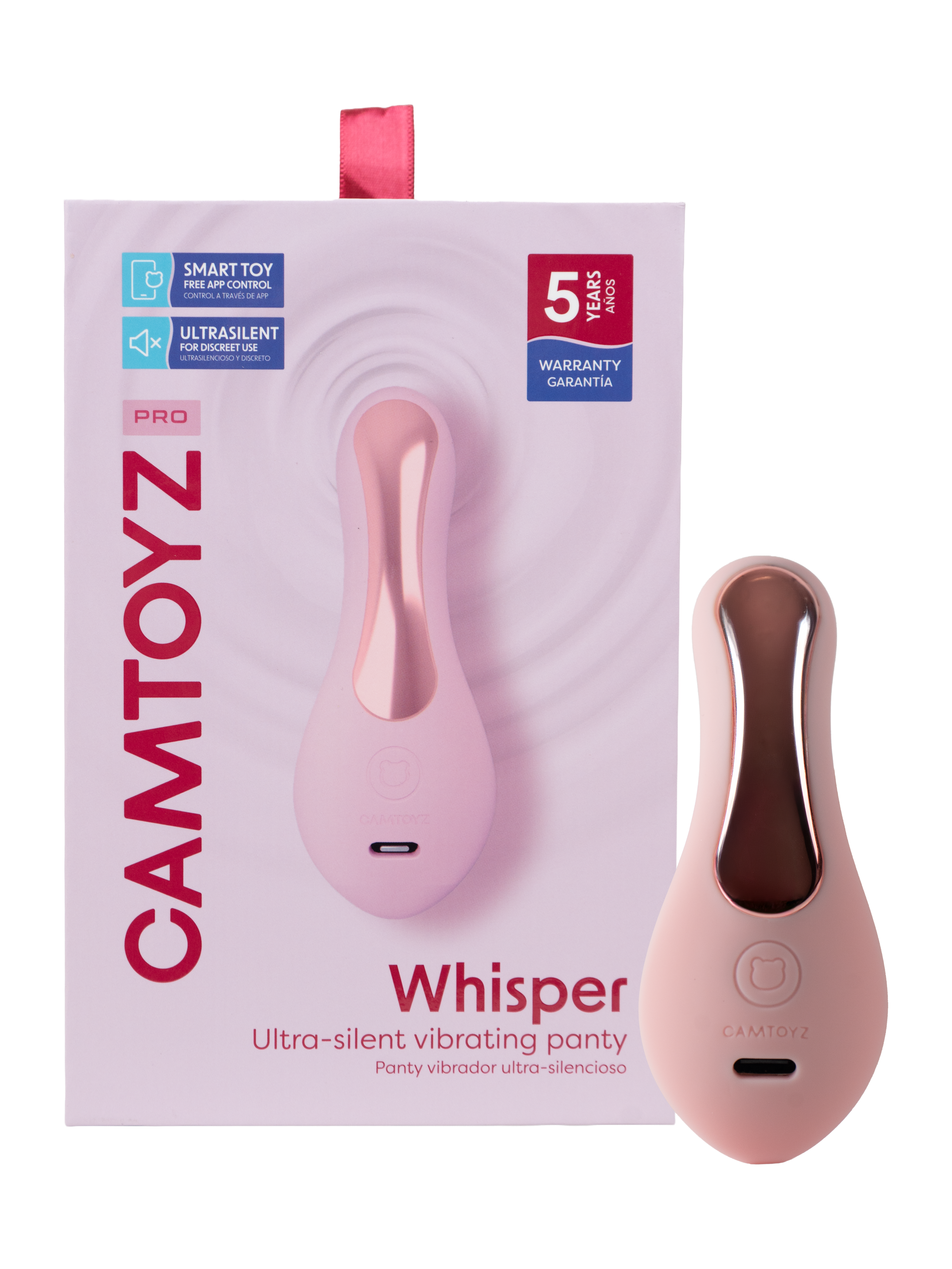 Panty Vibrador Ultra-Silencioso Whisper
