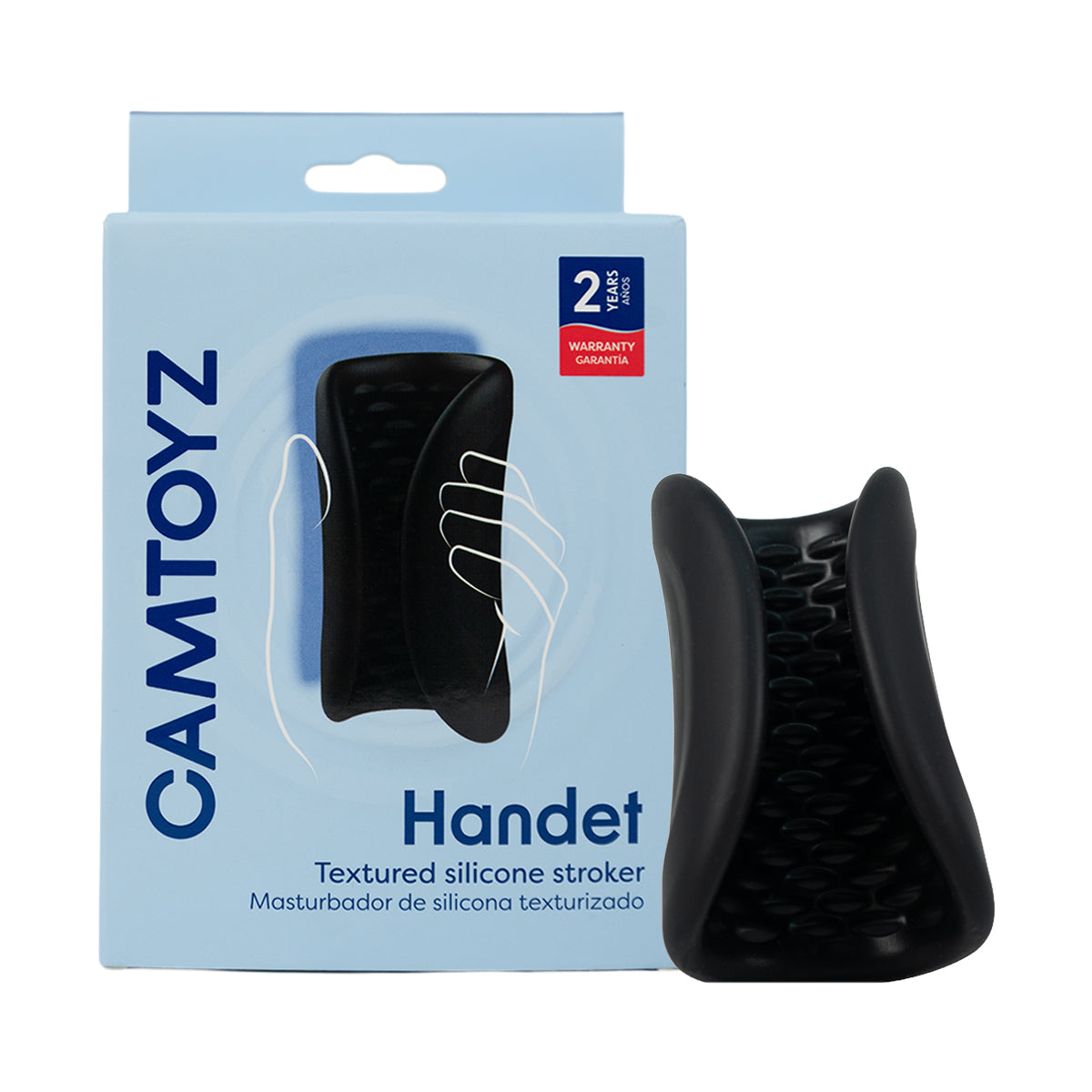 HANDET MASTURBADOR DE SILICONA TEXTURIZADO