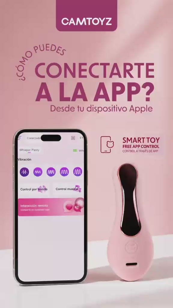 Panty Vibrador Ultra-Silencioso Whisper
