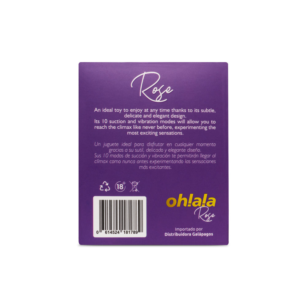 Succionador Rosa Ohlala